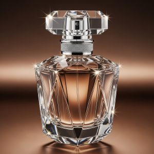 Diamond-Cut Perfume Bottle