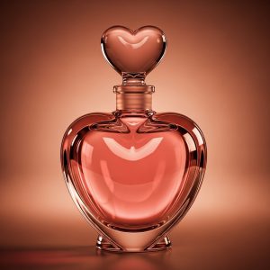 Heart-Shaped Perfume Bottle